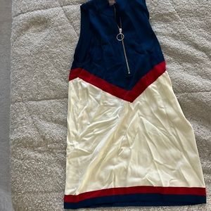 Show me your mumu size M red white blue dress